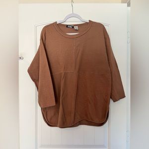 Vintage Brown Gitano Block Sweatshirt Cozy Gender Neutral